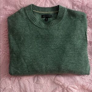 Banana Republic Forest Green Crewneck Sweater